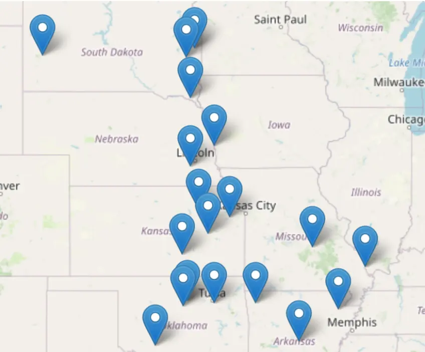 GP-ARGO node locations